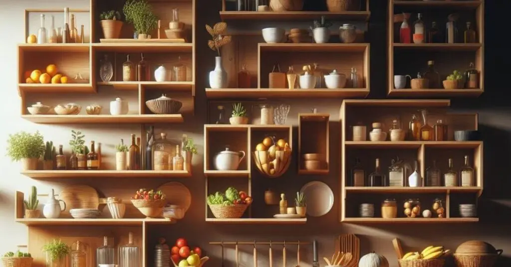 How High Should You Hang Floating Shelves in a Kitchen?