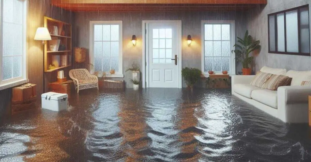 House flooded - this calls for emergency maintenance