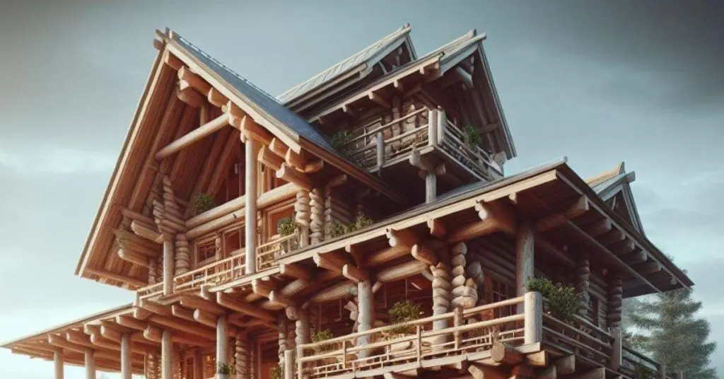 Wood as a sustainable building material
