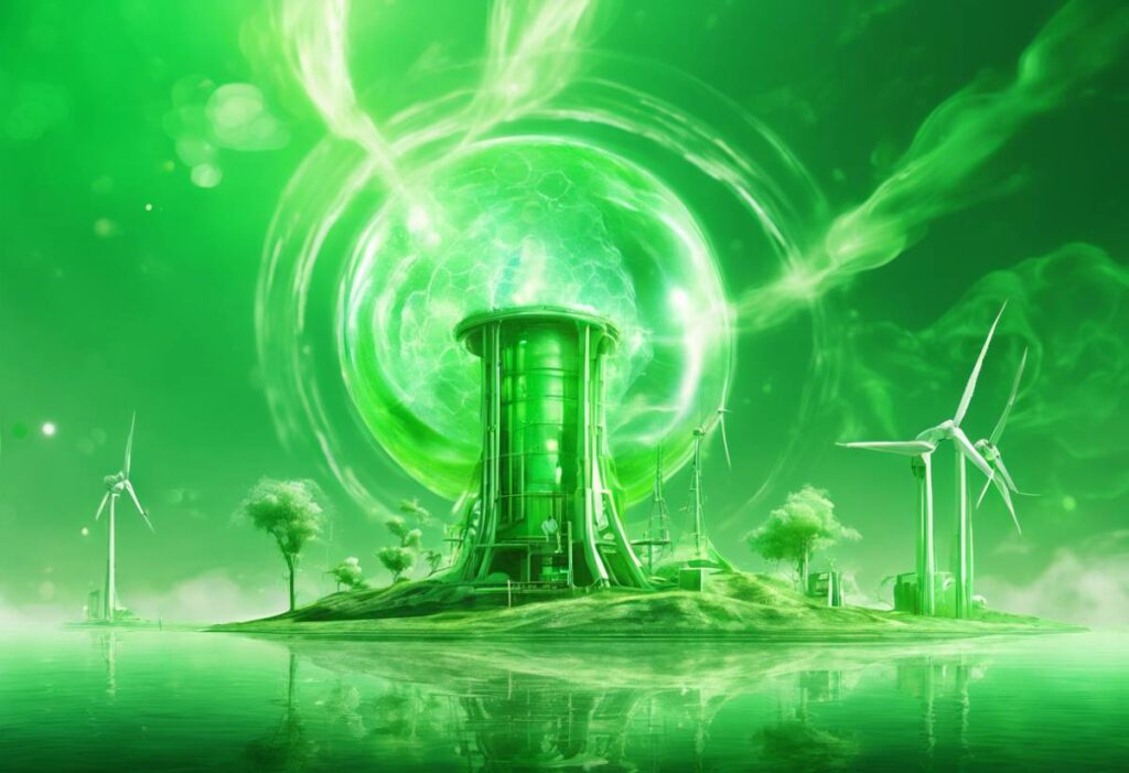 Green hydrogen and wind farm project