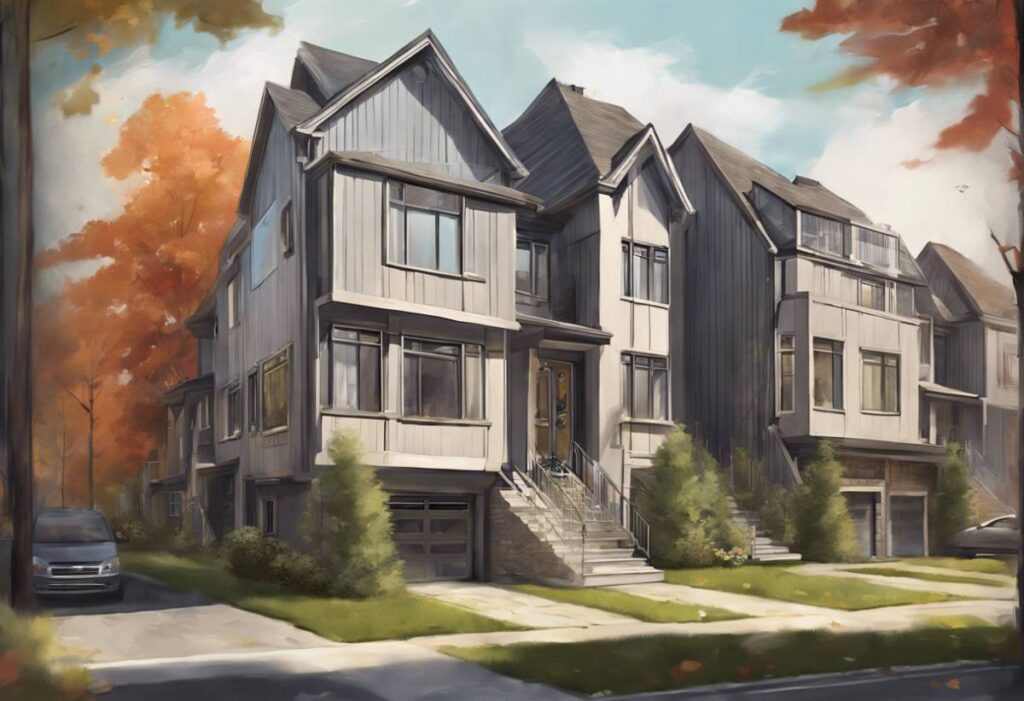 Home retrofitting of townhouse in canada