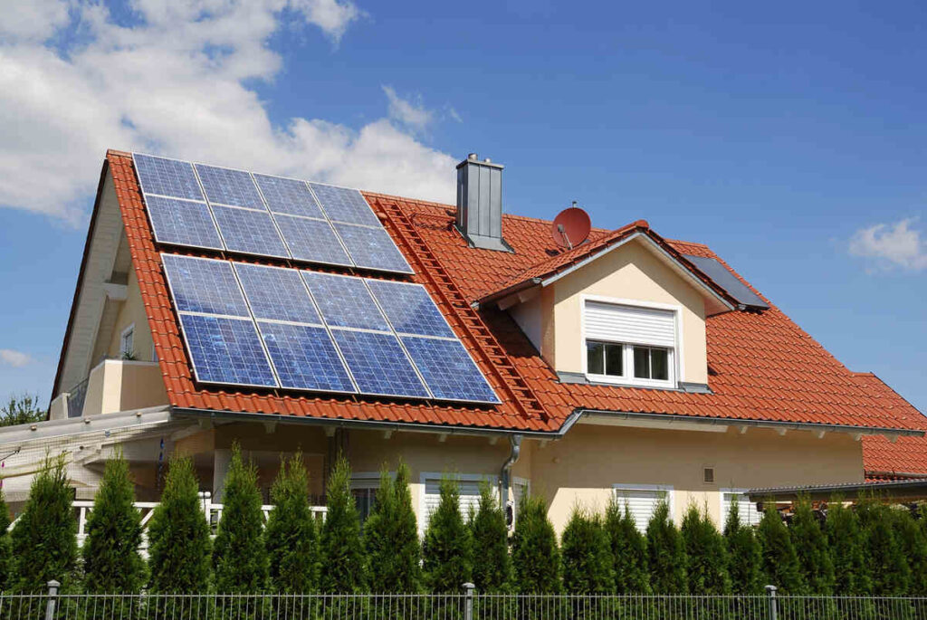 Solar photovoltaic system residential