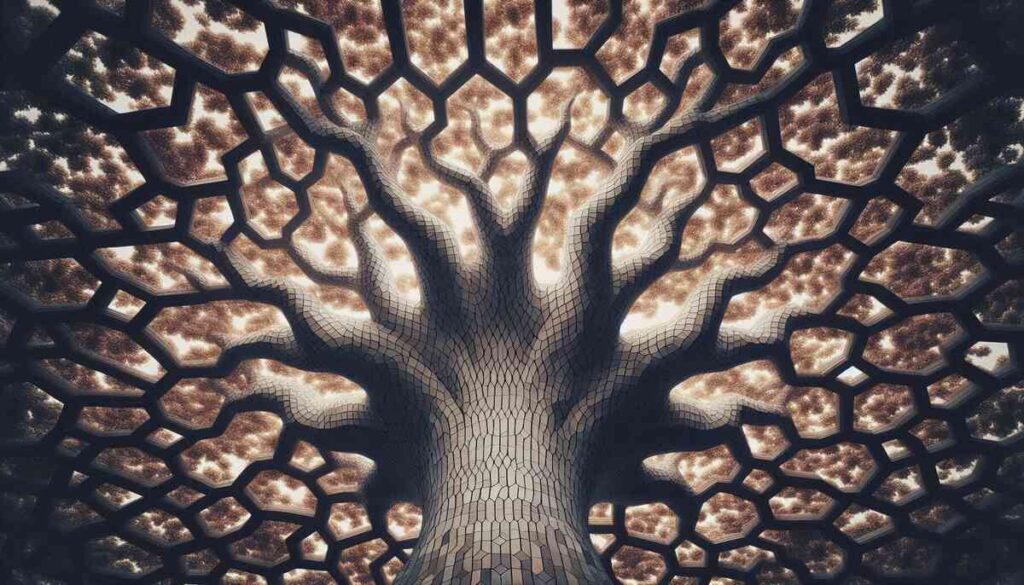 Innovative Biophilic Designs That Enhance Material Performance And Structural Resilience 9 Tessellated pattern tree - biomimetic biophilic design