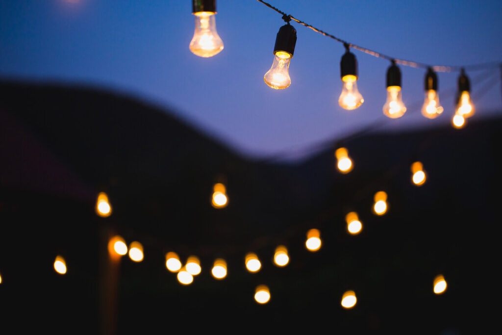 Small Backyard, Big Impact: Maximizing Limited Outdoor Space 6 String lights - lighting backyard