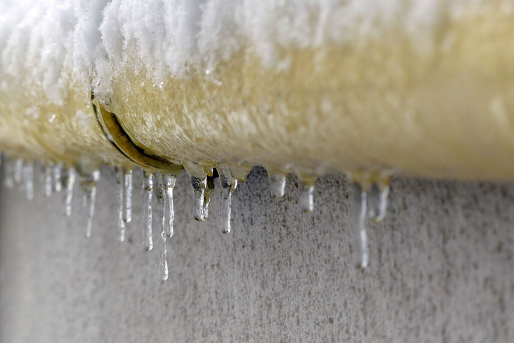 What Plumbing Maintenance Should You Tackle Before Winter? 5 Frozen pipe in winter