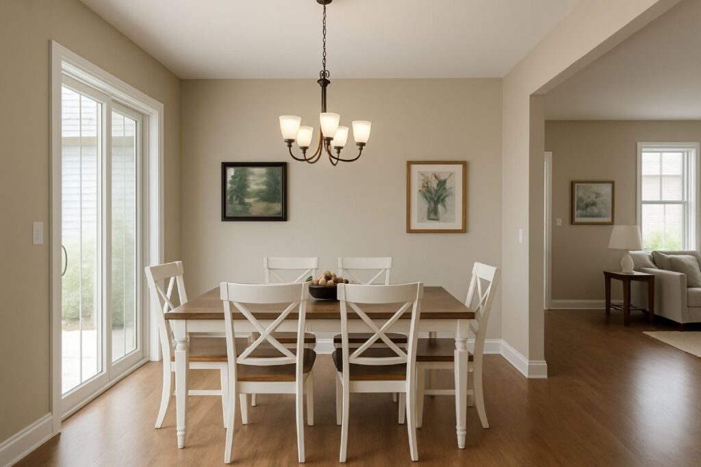 Dining room - clean