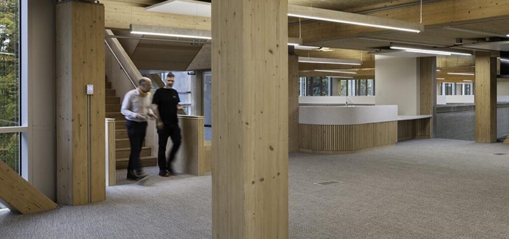 Building Canada Strong With Mass Timber 4 Trca head office interior