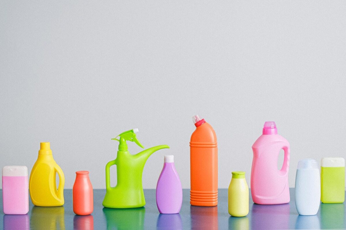 Understanding And Managing Hard Water Problems 4 Colourful detergent bottles - managing hard water